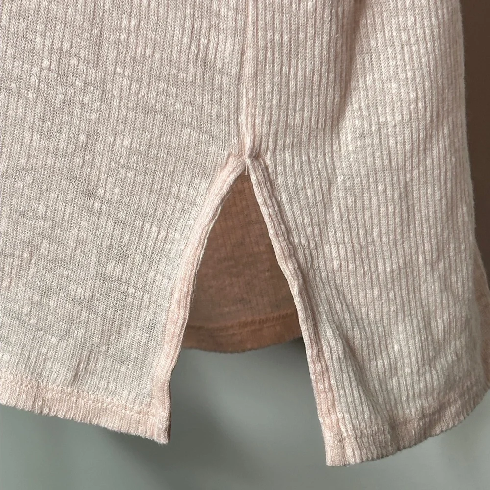 NWOT Massimo Dutti Ribbed Knit Top - Picture 3 of 5